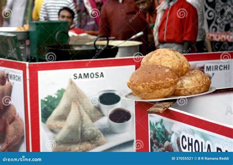 Indian Street Food Vendor Editorial Photo Image Of South 37055521