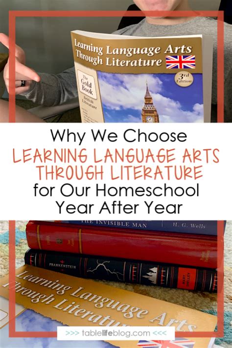 Why We Choose Learning Language Arts Through Literature For Our