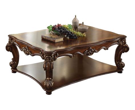 Cedar is one of the best wood for table top but you must remember that it loses its fragrance with time. Vendome Traditional Wood Top Large Rectangular Coffee Table In Cherry