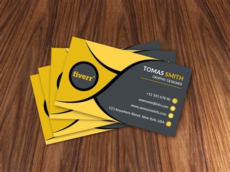 Business Card Design For My Fiverr Gig By Muhammad Numan Ahmed On Dribbble