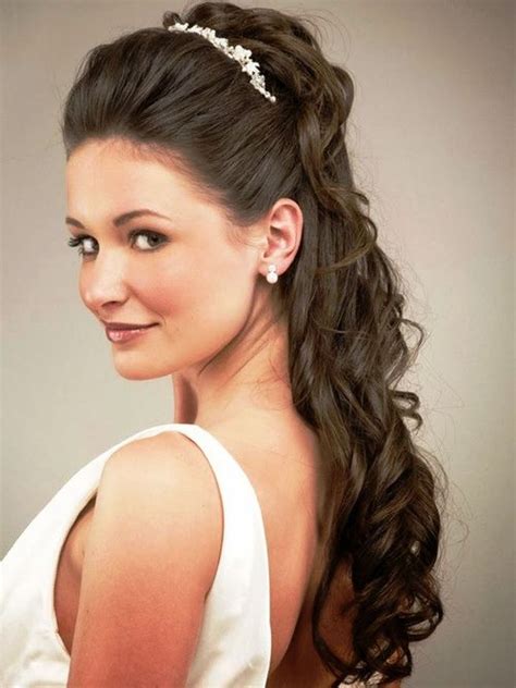 Half Up Half Down Wedding Hairstyles 50 Stylish Ideas For Brides