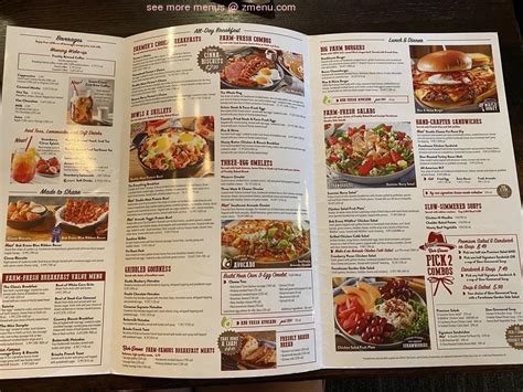 Online Menu Of Bob Evans Restaurant Marion Ohio 43302 Zmenu