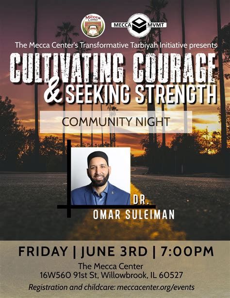 Community Night With Dr Omar Suleiman The Mecca Center