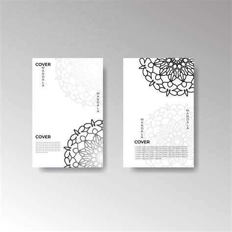 Cover Page Black And White Vector Art Icons And Graphics For Free
