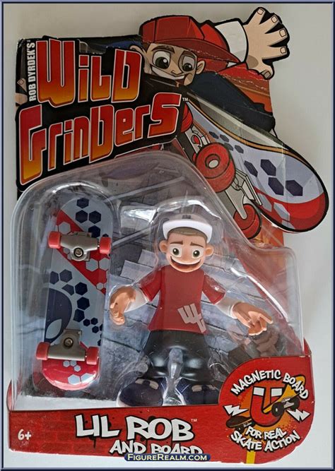 Lil Rob And Board Wild Grinders Basic Series Mattel Action Figure