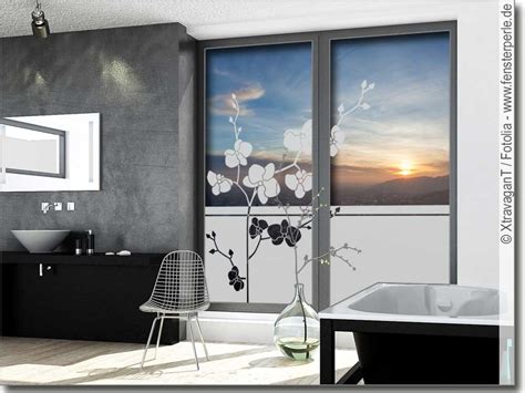 Sie suchen eine neue türe für ihr badezimmer oder wellnessbereich. Sichtschutzfolie Orchidee | Fensterperle.de