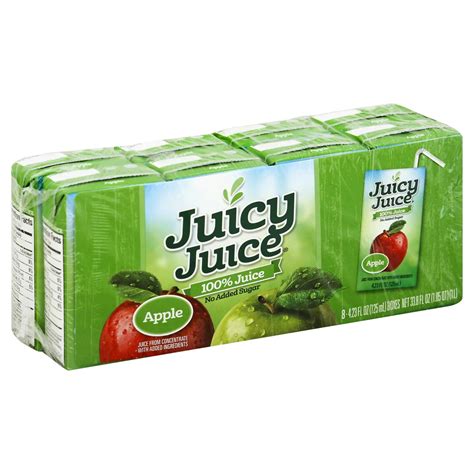 Juicy Juice 100 Apple Juice 423 Oz Boxes Shop Juice At H E B