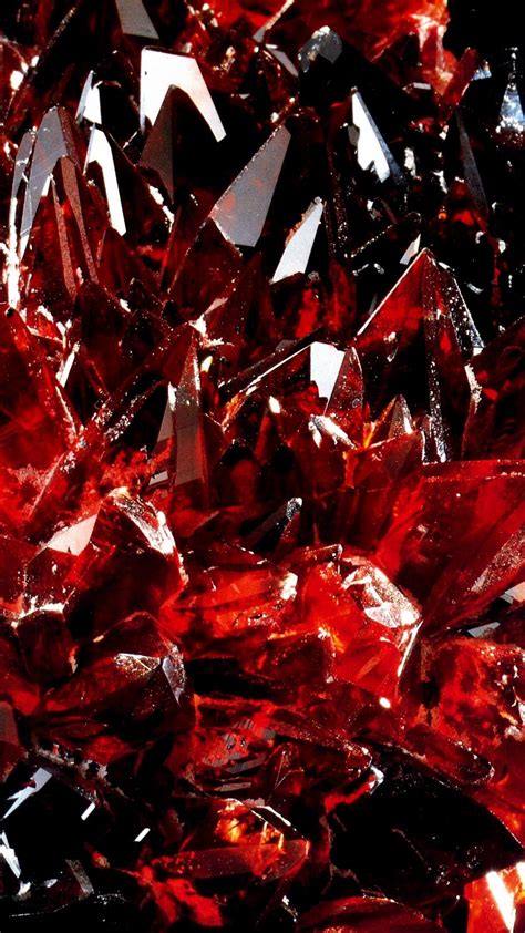 Red Crystal Wallpapers Top Free Red Crystal Backgrounds Wallpaperaccess