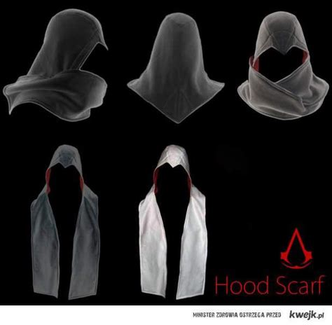 Assassins Creed Hood Scarf Assassins Creed Hooded Scarf Assassins