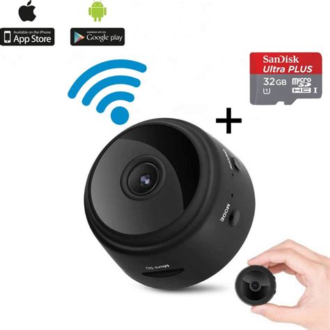 Ayeway Mini Wifi Camera Met App Beveiligingscamera Bewakingscamera