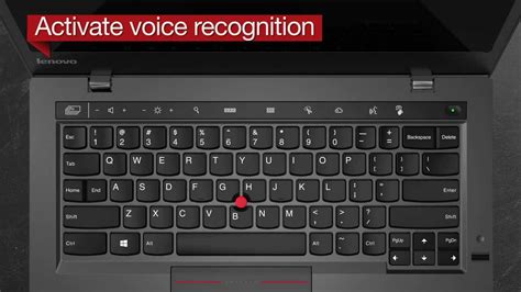 Talking will always be faster than typing. The New X1 Carbon: Activate Voice Recognition - YouTube