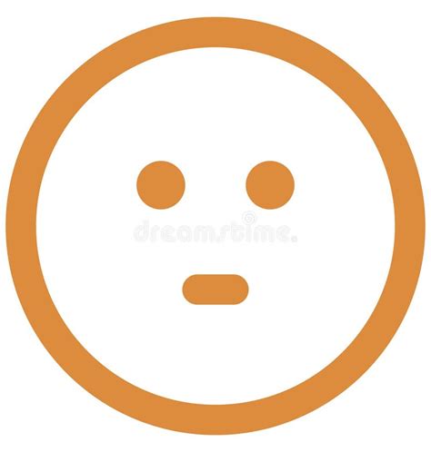 Stare Emoticon Emoticons Vector Isolated Icon Which Can Easily Modify
