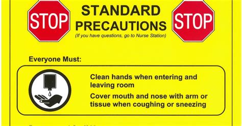 Contact Precaution Signage