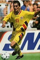 Ilie Dumitrescu of Steaua Bucharest & Romania at the 1994 World Cup ...