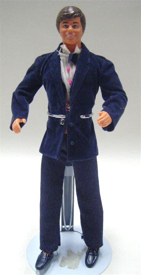 Vintage Ken Doll In Blue Tuxedo With Velvet Jacket Collectables