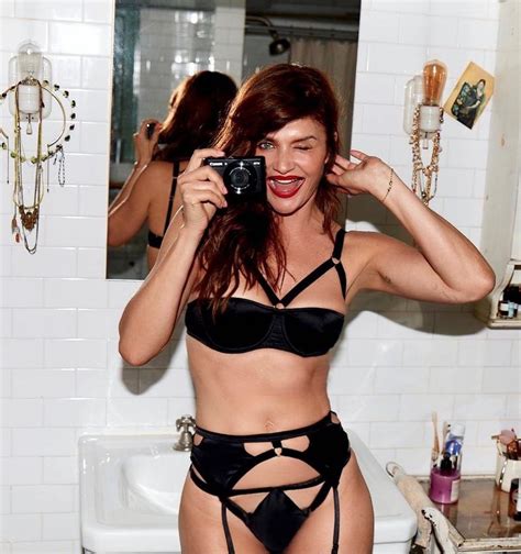Helena Christensen At Sshowed Off Her Sexy Body In Lingerie