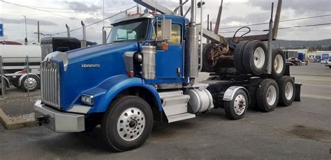2007 Kenworth T800 Logging Truck For Sale Spokane Wa 10481546