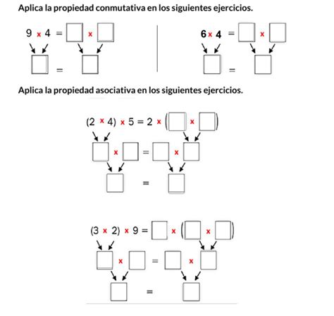 AritmÉtica Propiedades De La MultiplicaciÓn Ficha Interactiva