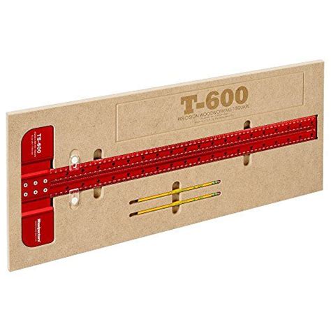Woodpeckers Precision Woodworking Tools Ts 600mm T Square 600mm Each
