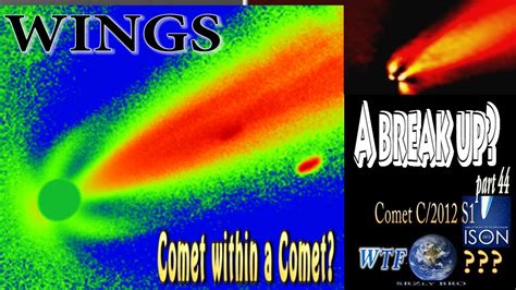 Comet Ison Has Wings And Might Be Breaking Up And Comet Lovejoy Has A Comet