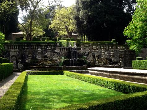 The Design Of The Renaissance Garden Of The Villa Lante In Italy