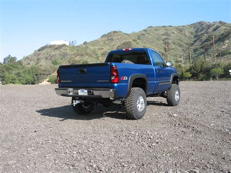 Chevy 1500 With A Leveling Kit And Wheels And Tires Chevy 1500