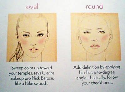 You need to apply bronzer lightly to achieve a natural look. How to apply your blush for oval and round faces. It takes ...
