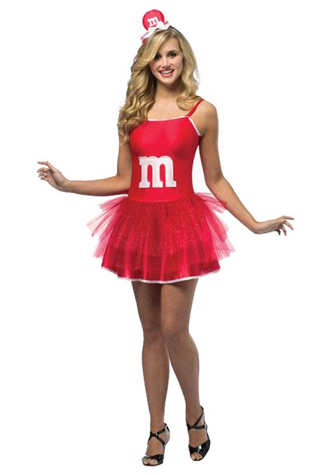 Women S Mandm Red Party Dress Halloween Costume Ideas 2021 Free Nude