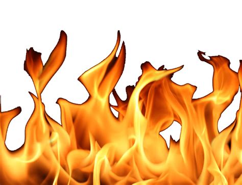 Hot Fire Flames PNG