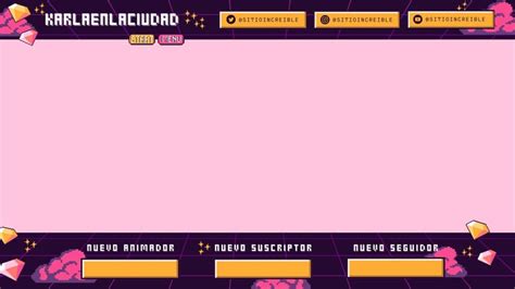 Plantillas De Overlays Para Twitch Gratis Canva