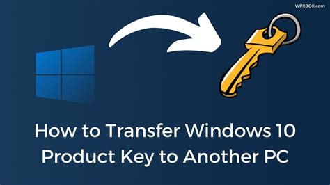 How To Transfer A Windows License To Another Computer Windows 1110