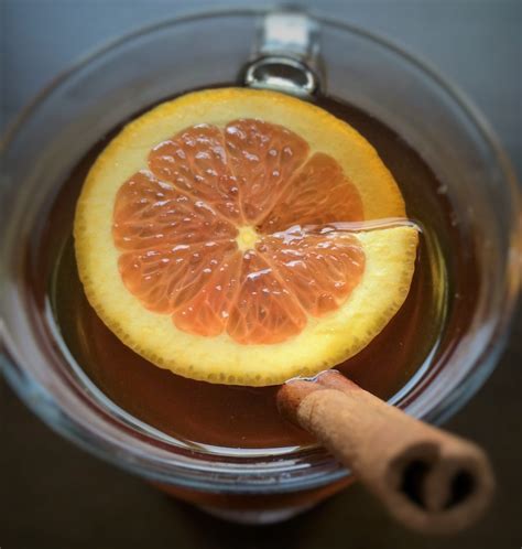 Orange Spiced Rum Hot Tea Toddy Once In A Blue Spoon