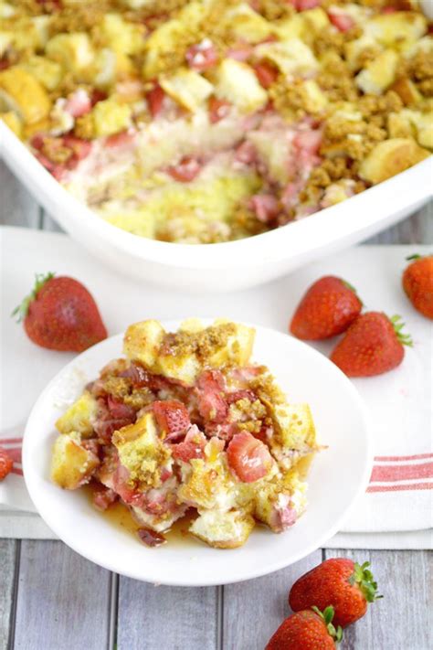 Maybe you would like to learn more about one of these? Strawberry Cream Cheese French Toast Bake | The Gracious Wife