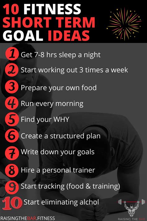 9 Short Term Fitness Goals Examples To Focus On Next In 2021 Short
