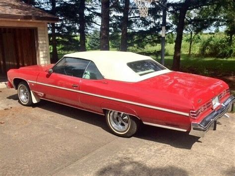 1975 Chevrolet Caprice Classic Convertible 1 Owner 11011 Miles Mint