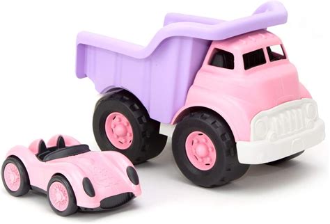 Pink Dump Truck Wpink Racecar Uk Toys And Games