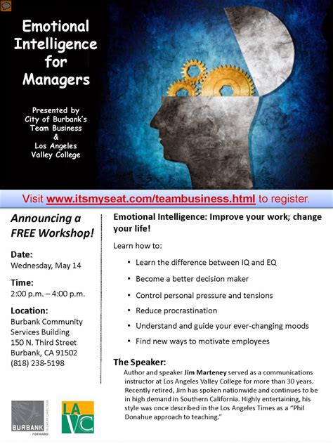 La Fellows Free Workshop Emotional Intelligence