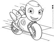 In total we have 12 coloring pages in ricky zoom. Ricky Zoom A Red Motorcycle Equipped With Gadgets Coloring ...
