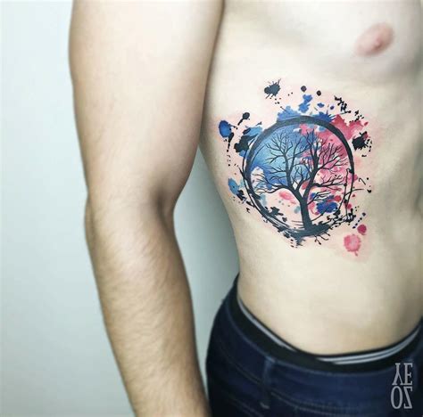 Watercolor Tree of Life | Best tattoo design ideas