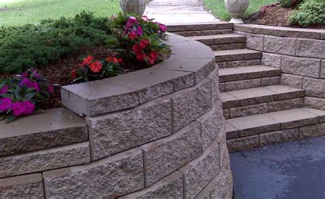How To Make Steps Out Of Retaining Wall Blocks