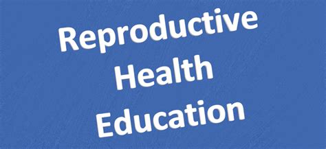 Statement On Reproductive Health Education Poe Center For Health Education Nc