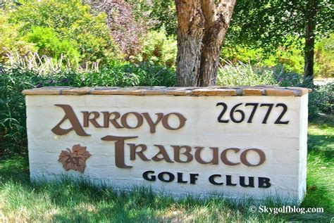 Skygolf Blog Golf Courses Around The World Arroyo Trabuco Golf Club