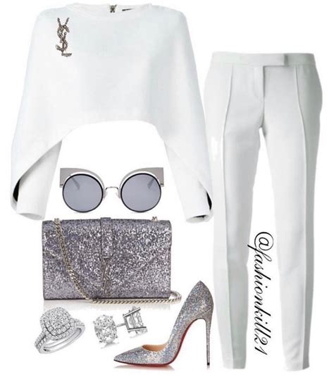 Ig•fashionkill21 Callhersassy All White Outfit White Outfits Classy Outfits White Fashion