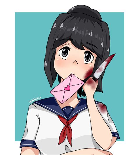 Ayano Aishi From Yandere Simulator By Sprimz On Deviantart