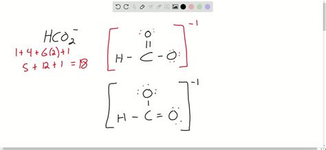 Solved Draw Resonance Structures For The Formate Ion Hco2 And Then