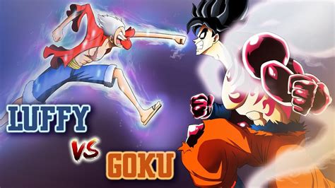 Luffy Ultra Instinct Vs Goku Gear Fourth Speed Draw And Coloring Youtube