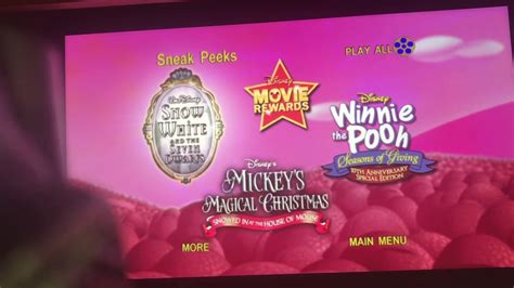 Mickey Mouse Clubhouse Mickeys Adventures In Wonderland 2009 Dvd Menu