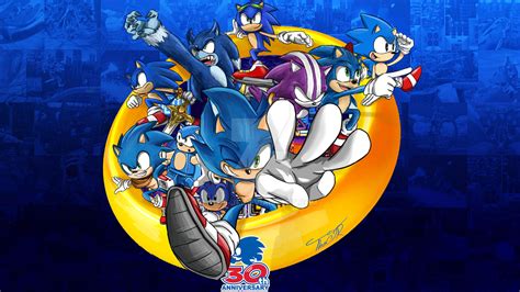 Sonic 30th By The Jr On Deviantart