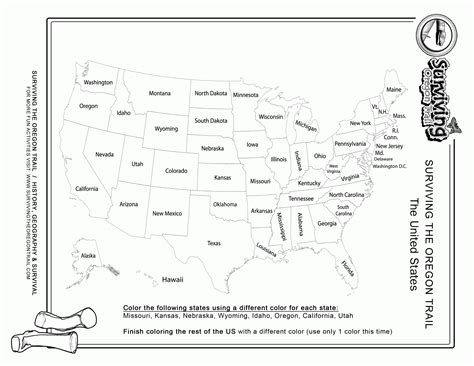 Free Coloring Page Map Of Usa Download Free Coloring Page Map Of Usa