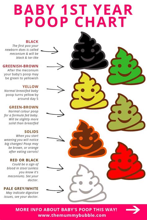 Toddler Poop Color Chart Photos